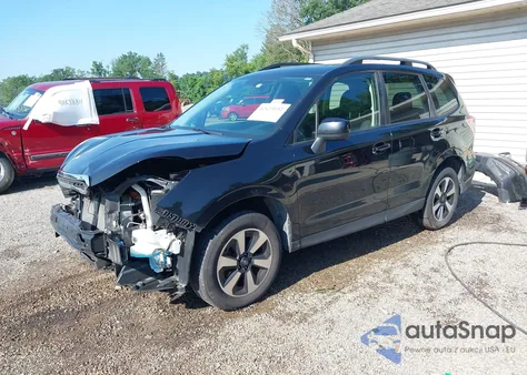 2018 Subaru Forester 2.5I Premium из США, поврежденный, VIN JF2SJAEC5JH442744